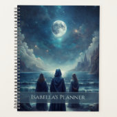 Moon Sisters - Mystieke Maanheks Planner (Voorkant)
