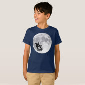 Moon skateboarding t-shirt (Voorkant volledig)