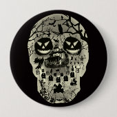 Moon Skull Button (Voorkant)