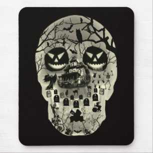 Moon Skull Mousepad Muismat