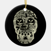 Moon Skull Ornament (Voorkant)