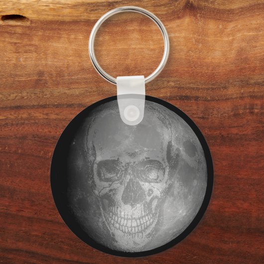 Moon Skull Sleutelhanger (Voorkant)