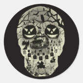 Moon Skull Stickers (Voorkant)