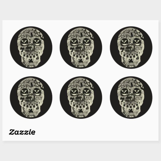 Moon Skull Stickers (Vel)
