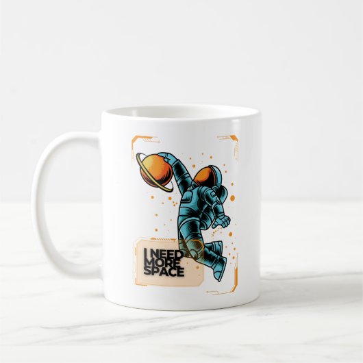 Moon Slam Dunk Coffee Cup Koffiemok (Links)