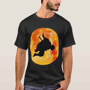 Moon slash blightning zenitsu t-shirt
