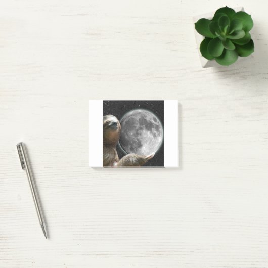 Moon Sloth Post-it® Notes (Kantoor)