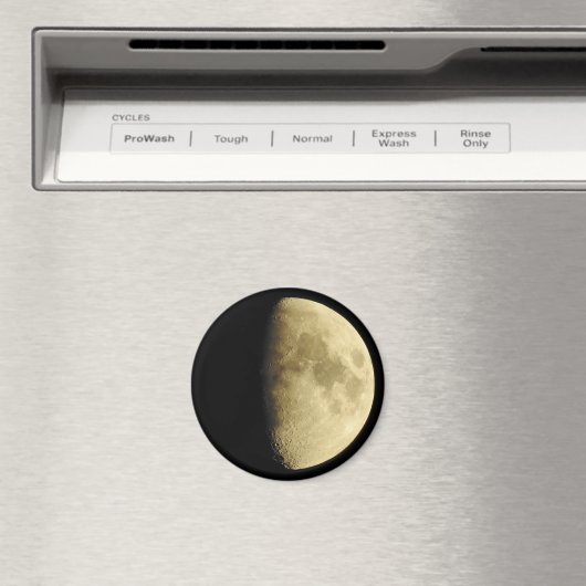 Moon Sluiten Foto Magneet (Insitu (Vaatwasser))