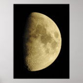 Moon Sluiten Fotografie Poster (Voorkant)