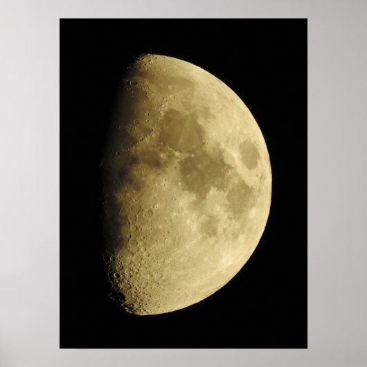 Moon Sluiten Fotografie Poster (Voorkant)