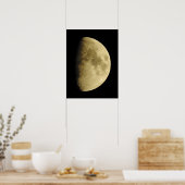 Moon Sluiten Fotografie Poster (Keuken)
