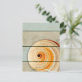 Moon Snail Briefkaart (Staand voorkant)