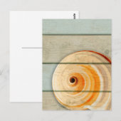Moon Snail Briefkaart (Voorkant / Achterkant)