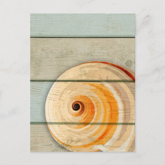 Moon Snail Briefkaart (Voorkant)