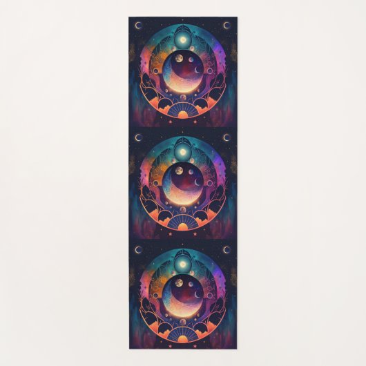 Moon Soul Yoga Mat (Voorkant)