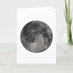 Moon Space Kantoor Party Shower Peace Love Art Kaart