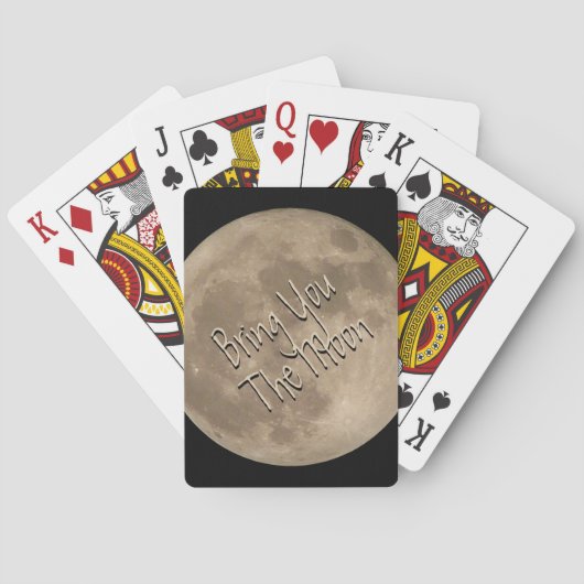 Moon-speelkaarten - Moon Cards Moon Cards Pokerkaarten (Achterkant)