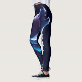 Moon Spirit - Wolf Design Leggings - Tights (Links)