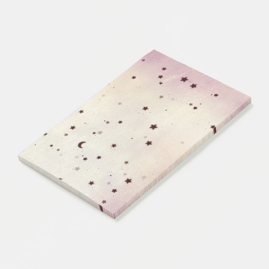 Moon Sprinkles Post-it® Notes (Schuin)