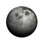 Moon Staand Fotobeeldje<br><div class="desc">Een 3D-weergave van onze maan.</div>