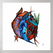 Moon Star Spirit Reproduction Poster (Voorkant)