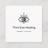 Moon Star Third Eye Logo Visitekaartje (Voorkant)