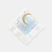 Moon & Stars Baby shower bedacht Servet (Hoek)