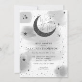 Moon Stars Baby shower Kaart (Voorkant)