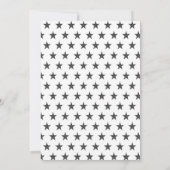 Moon Stars Baby shower Kaart (Achterkant)