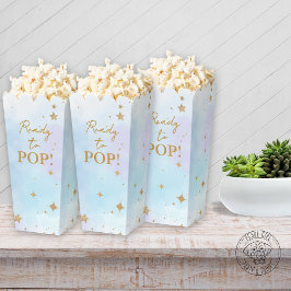 Moon & Stars Baby shower Popcorn Bedankdoosjes