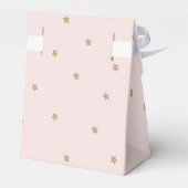 Moon & Stars Blush Roze Baby shower Gift Box Bedankdoosjes (Achterkant)