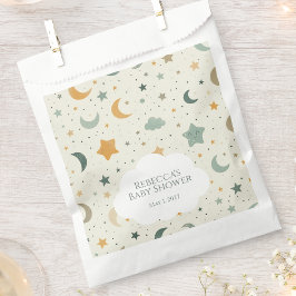 Moon & Stars Boho Baby Adoptie Douche Bedankzakje