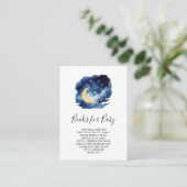 Moon & Stars Boy Boeken voor Baby Kaart (Staand voorkant)