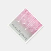 Moon & Stars Celestial Baby shower Party Servet (Hoek)