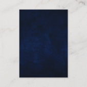 Moon Stars Celestial Wedding QR RSVP Informatiekaartje (Achterkant)