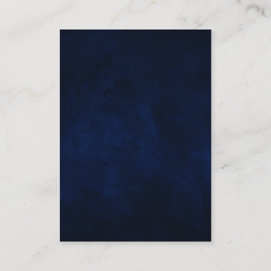 Moon Stars Celestial Wedding QR RSVP Informatiekaartje (Achterkant)