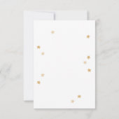 Moon Stars Clouds Arch Foto Gray Hartelijk dank Bedankkaart (Achterkant)