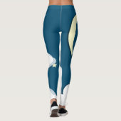Moon Stars en Clouds Leggings (Achterkant)