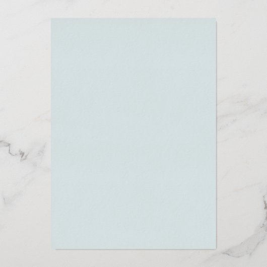 Moon Stars Foto Collage Blue Birth Aankondiging (Achterkant)