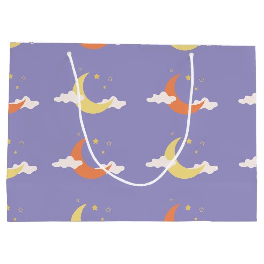 Moon & Stars Grote Cadeautas (Achterkant)