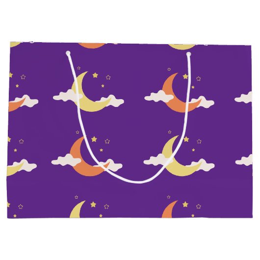 Moon & Stars Grote Cadeautas (Achterkant)