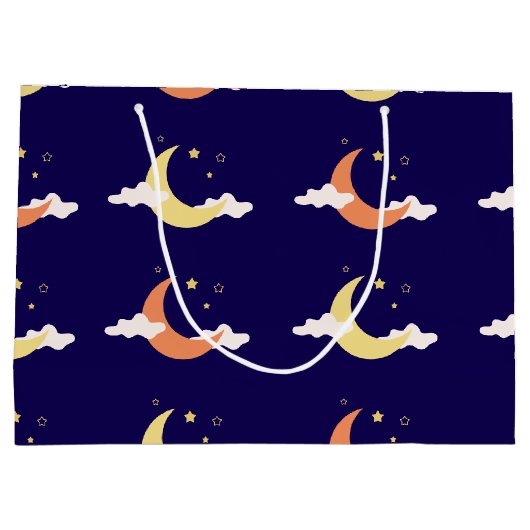 Moon & Stars Grote Cadeautas (Achterkant)