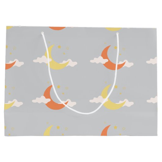 Moon & Stars Grote Cadeautas (Achterkant)