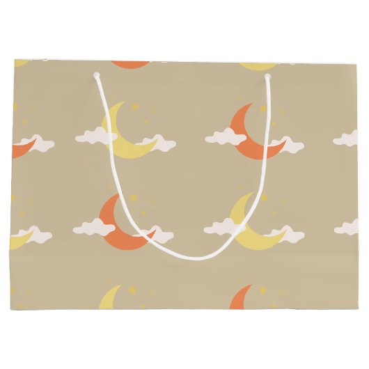 Moon & Stars Grote Cadeautas (Achterkant)