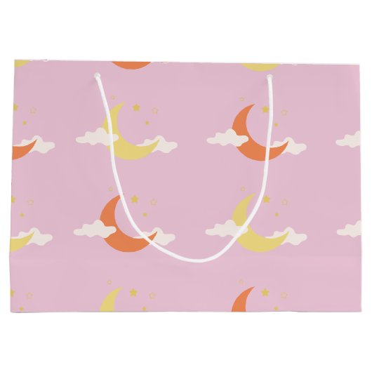 Moon & Stars Grote Cadeautas (Achterkant)