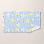 Moon & Stars Patroon Bad Handdoek (Handdoek)
