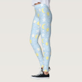 Moon & Stars Patroon Leggings (Links)
