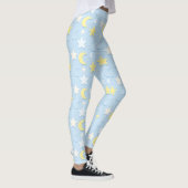 Moon & Stars Patroon Leggings (Rechts)
