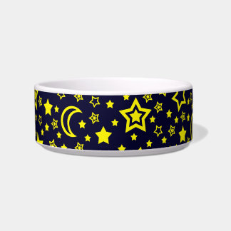 Moon & Stars (Small Dog) Bowl Voerbakje