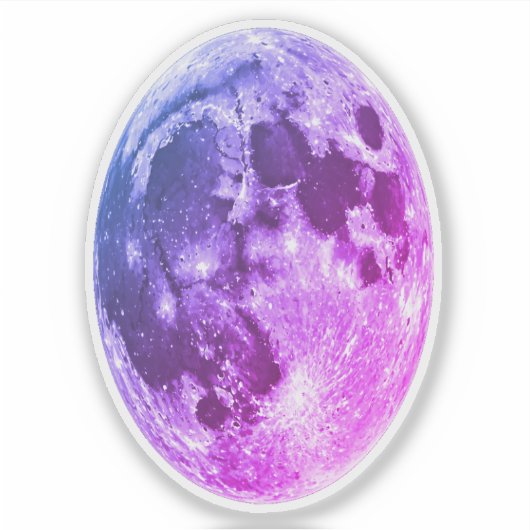 Moon Stars Stickers – hemelse esthetiek (Voorkant)